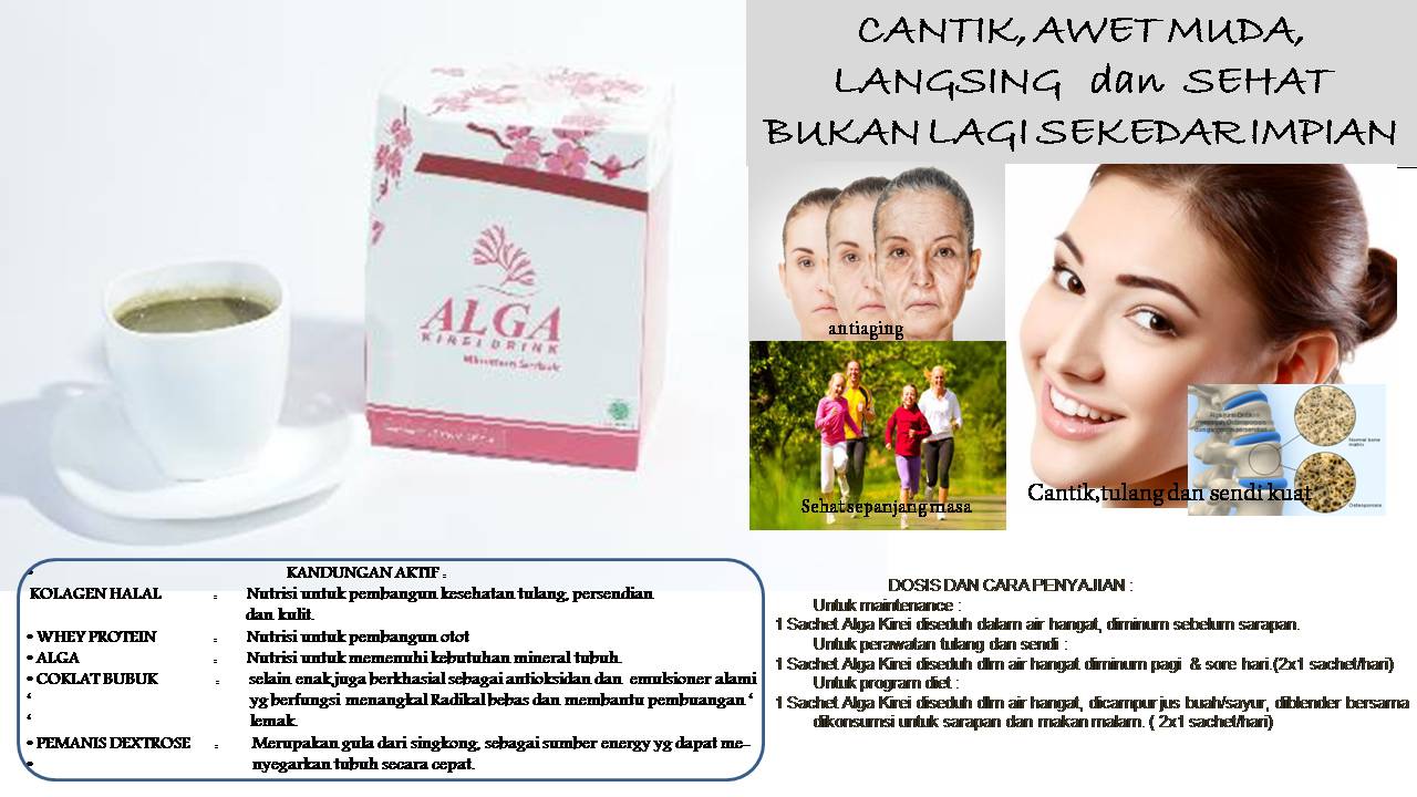 Jual Alga Kirei Collagen Drink Di Rembang