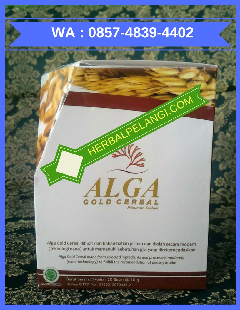 Jual HERBAL DIABETES Alga Gold Cereal Rumbia