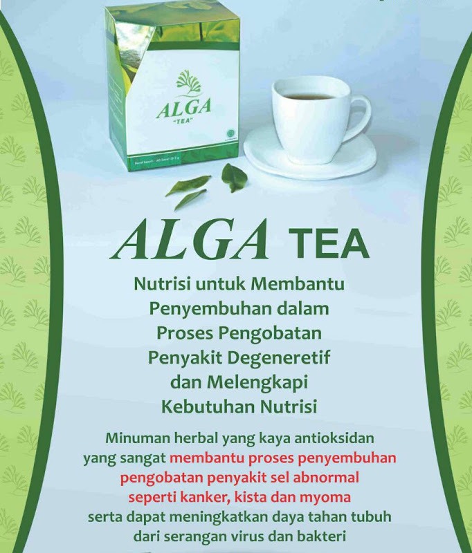 Agen Alga Tea Herbal Kanker Terbaik Di Berau